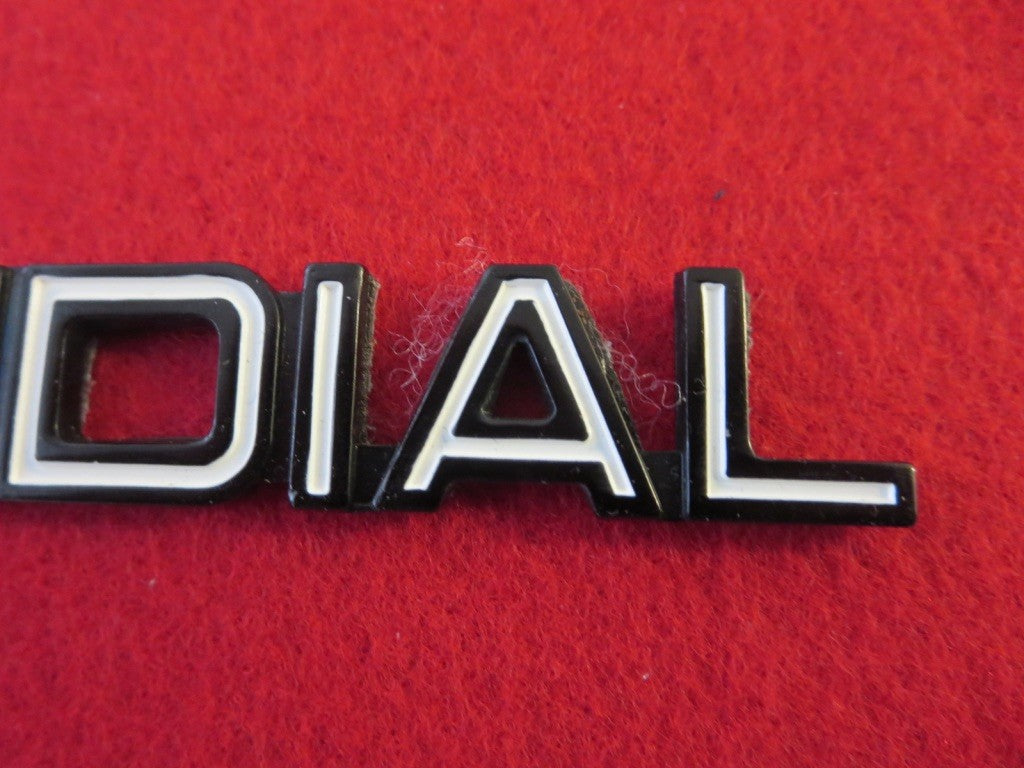 Ferrari Mondial Badge Emblem Logo Script - Authentic Original 