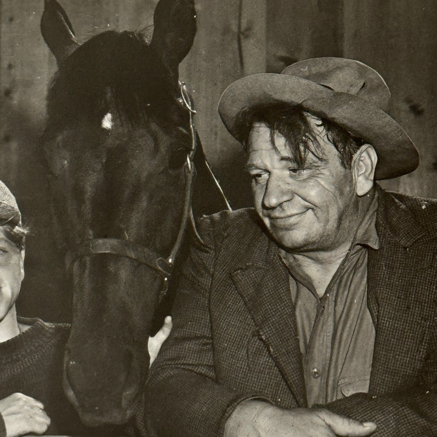 Vintage Movie Film Photo Photograph Stablemates Mickey Rooney Wallace Beery