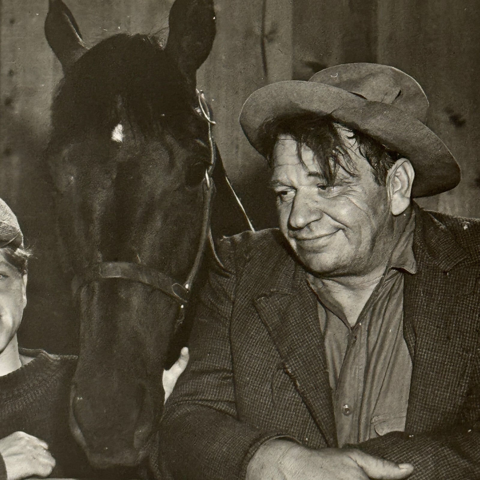 Vintage Movie Film Photo Photograph Stablemates Mickey Rooney Wallace Beery