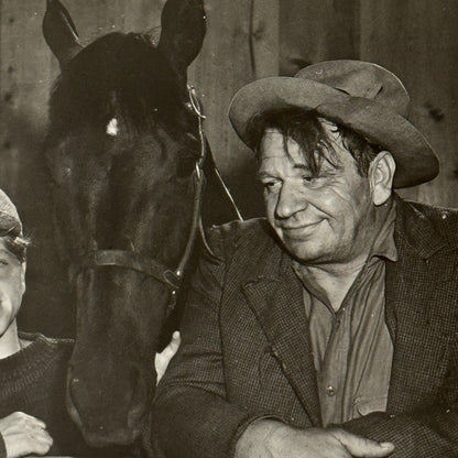 Vintage Movie Film Photo Photograph Stablemates Mickey Rooney Wallace Beery