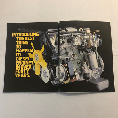 1980 Volvo Diesel Car Automobile Sales Brochure Catalog Sedan Station Wagon