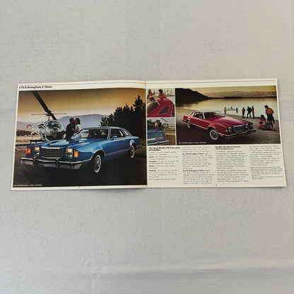 1977 Ford LTD II Car Sales Brochure Catalog Hardtop Sedan Station Wagon