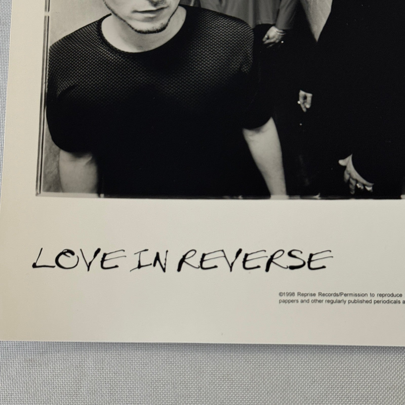Love in Reverse Music Publicity Press Photo Photograph Band 1998
