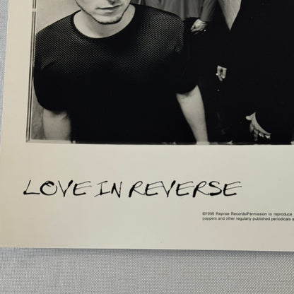 Love in Reverse Music Publicity Press Photo Photograph Band 1998