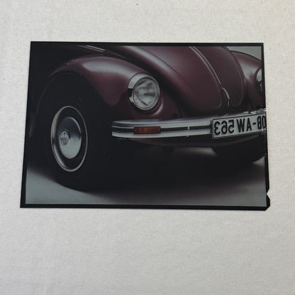Vintage Volkswagen VW Beetle Bug Car Film Transparency Photo