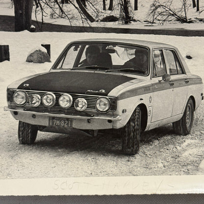 Vintage Rally Racing Photograph Rally Car Automobile