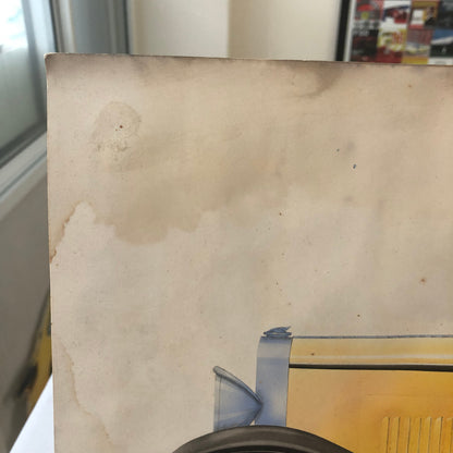 Antique Automobile Car Illustration Art Signed and Dated 1929