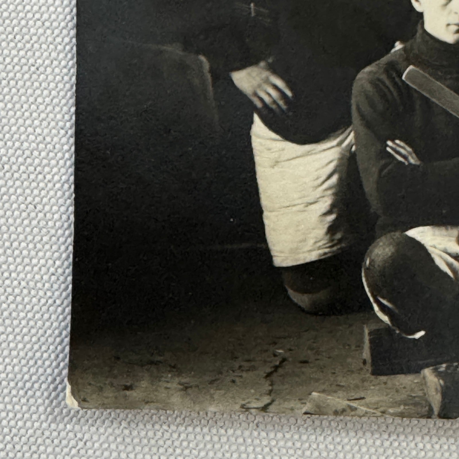 Antique Hockey RPPC Real Photo Postcard Post Card Amateur Team Players