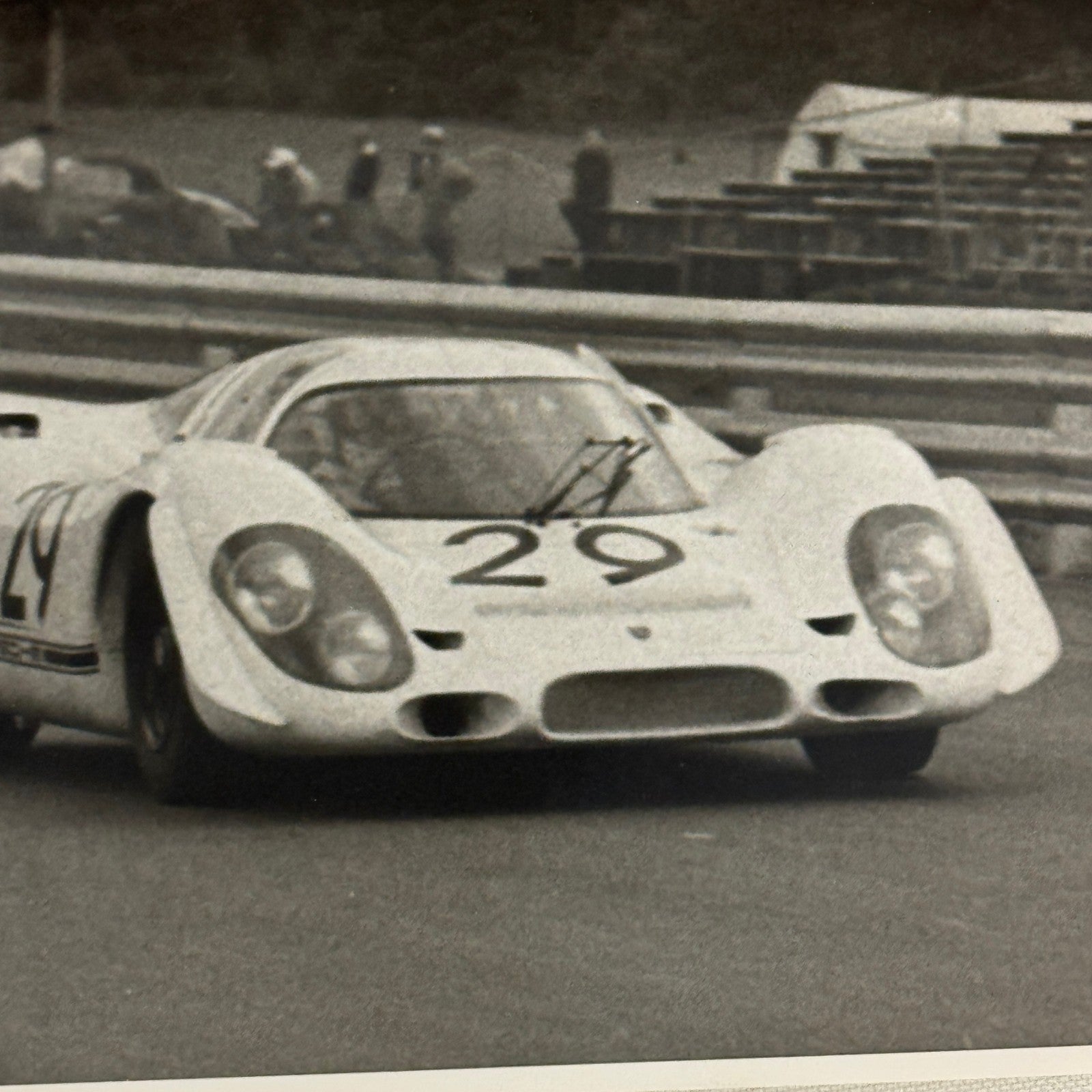 Vintage Porsche 917 Racing Photo Photograph Kurt Ahrens Foto Hruby