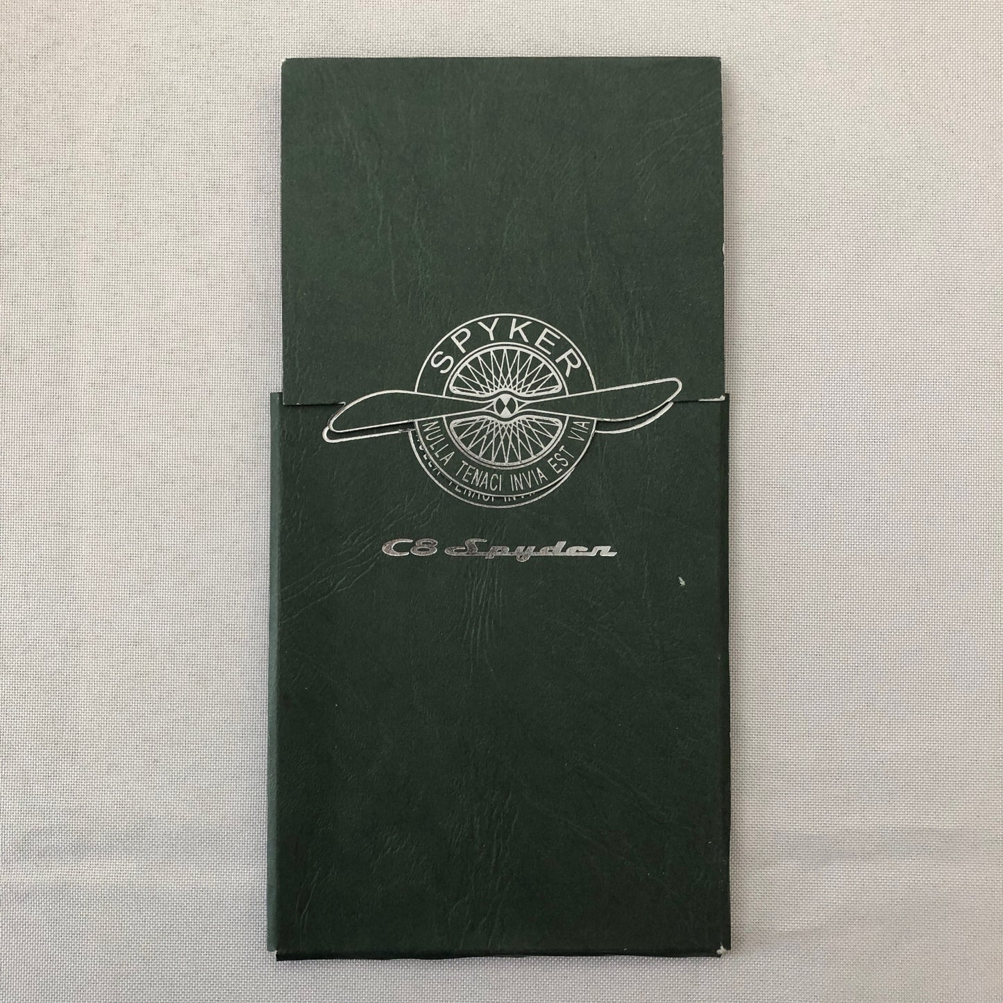 Spyker C8 Spyder Car Sales Brochure Catalog