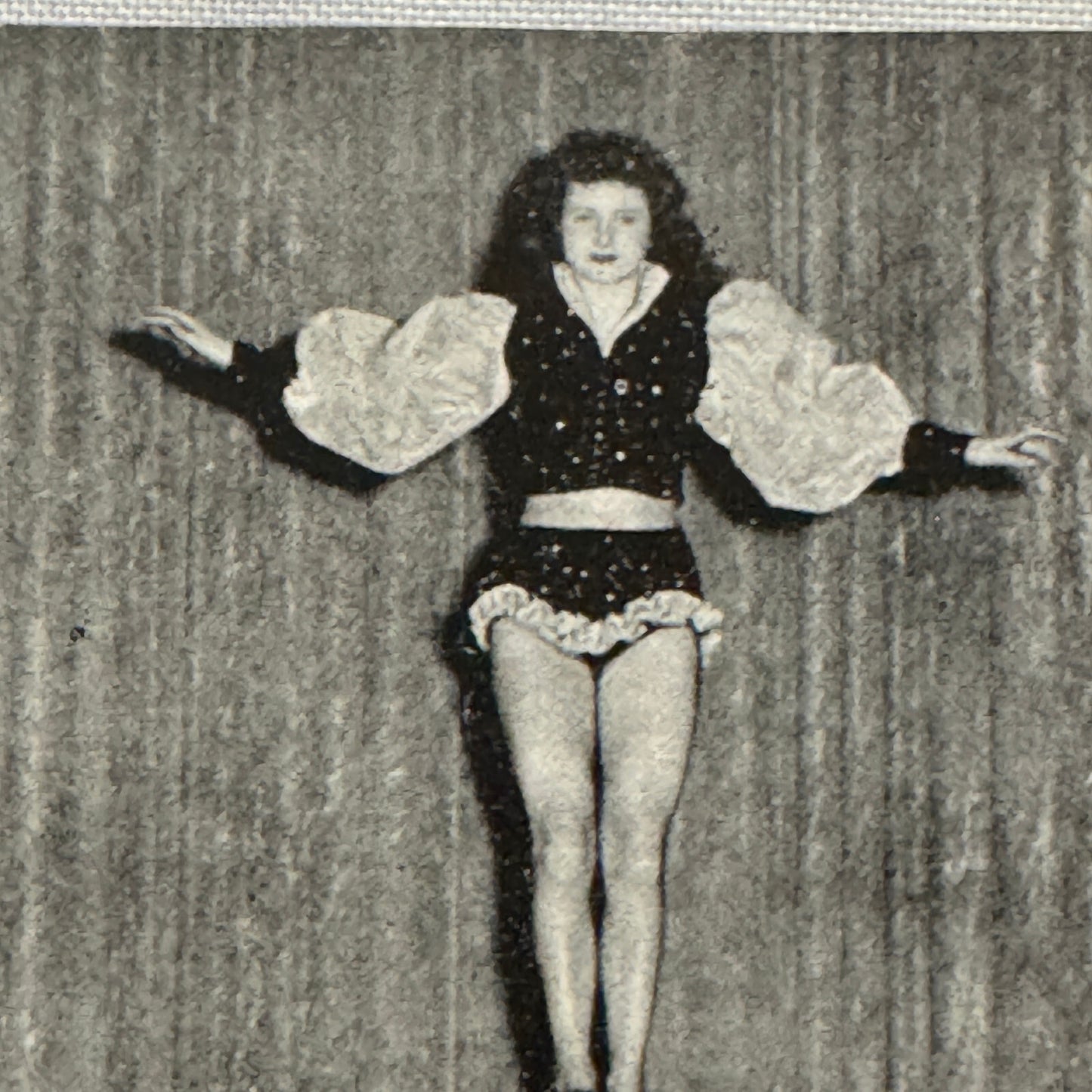 Circus Advertising Flyer Balancing Act 3 Rollings Vintage