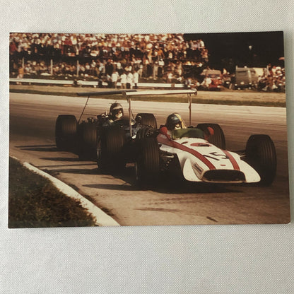 Vintage Honda Grand Prix Racing Car Photo Photograph David Hobbs Monza 1968 ? 