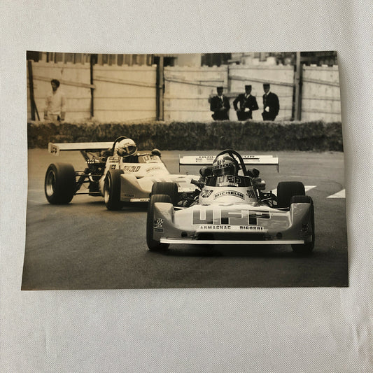 Vintage 1975 Formula 2 F2 Racing Photo Photograph Pau Grand Prix 