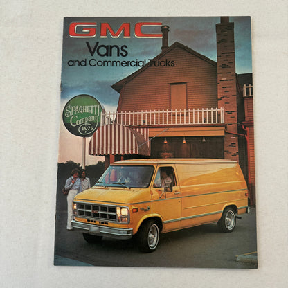 1978 GMC Van Truck Sales Brochure Catalog Vandura Magnavan Gypsy Gaucho Vintage