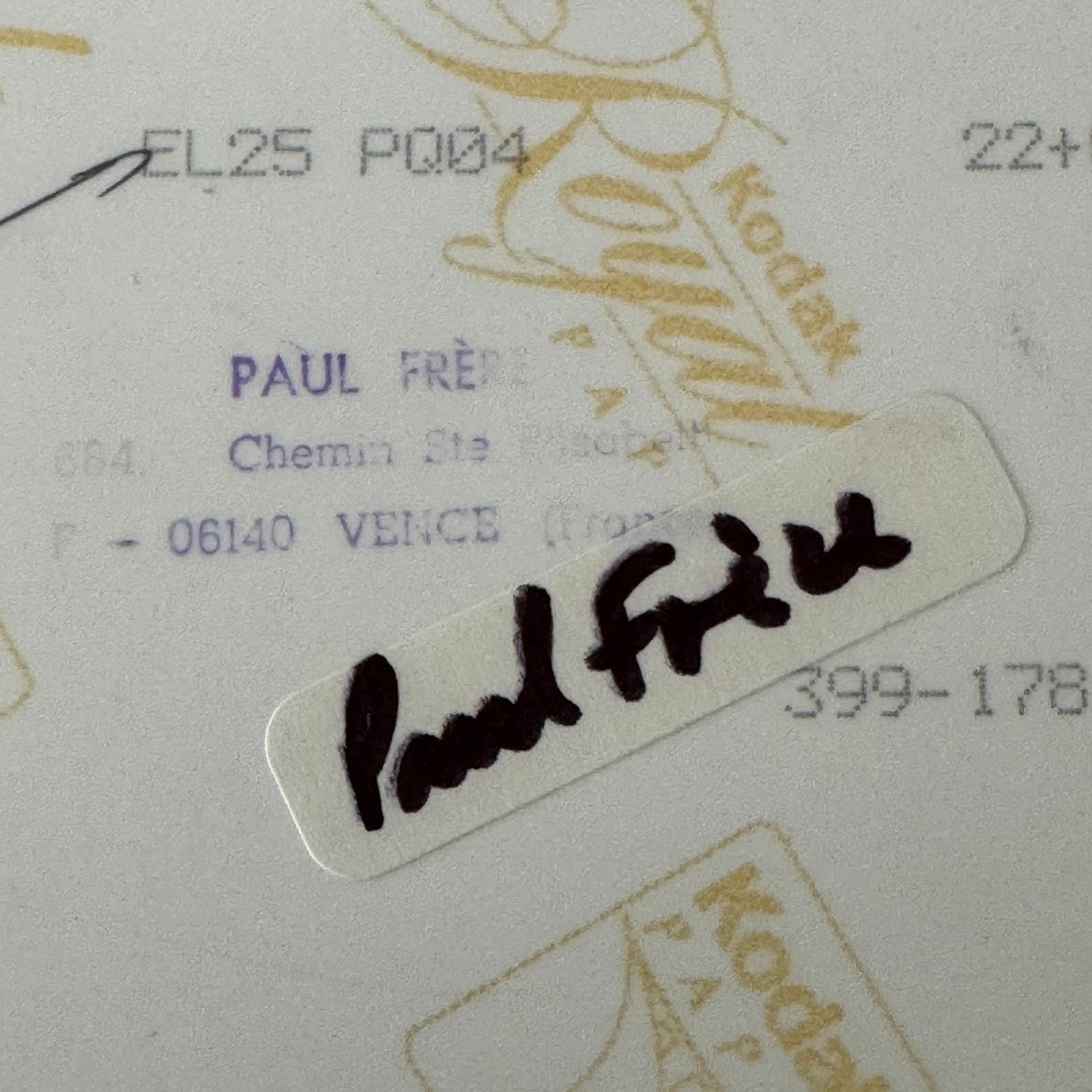 Porsche 911 Cabriolet Photo Photograph Print Lot 2x Paul Frere