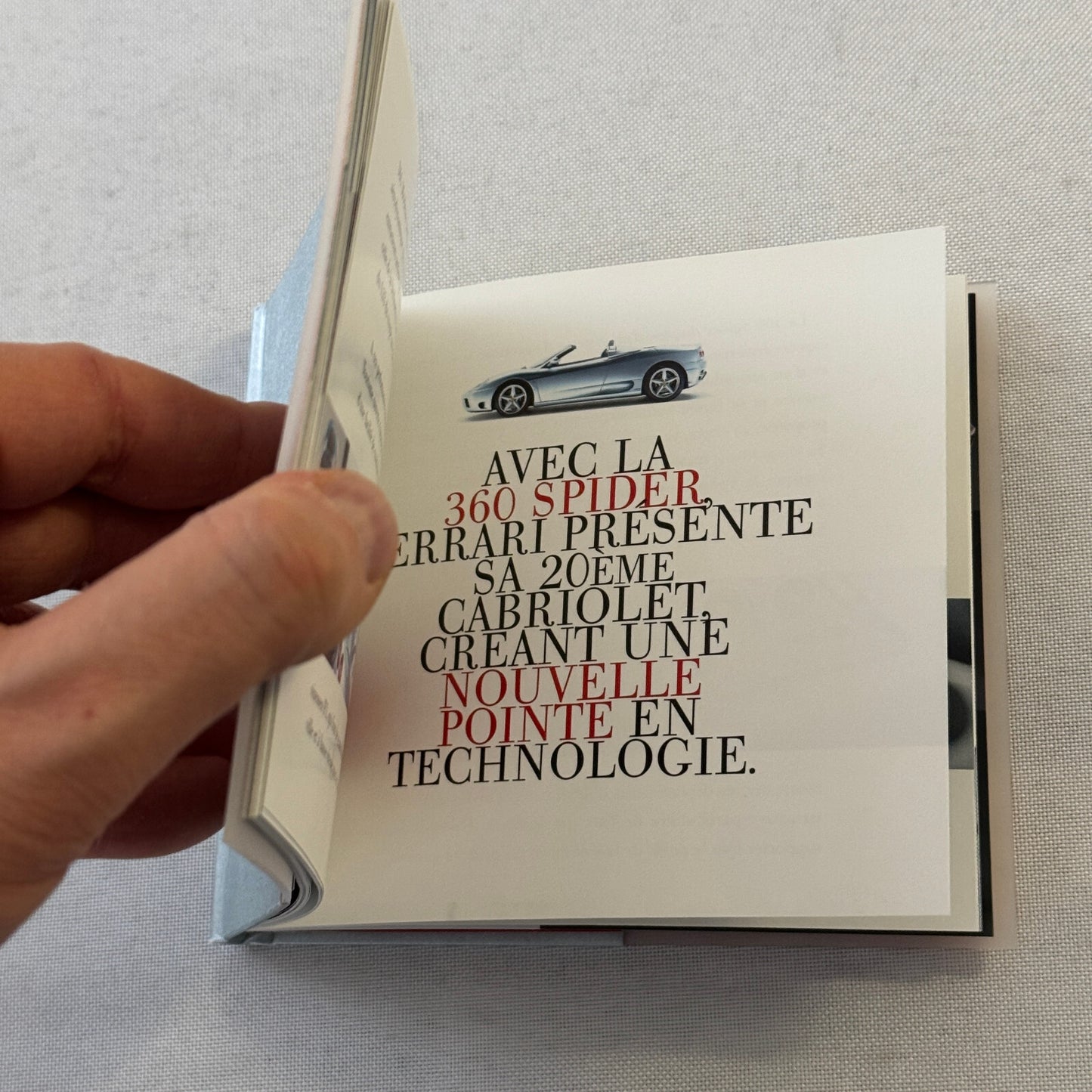 2000 Ferrari Press Kit CD Brochure Ferrari 360 Spider 550 Maranello 456 GT