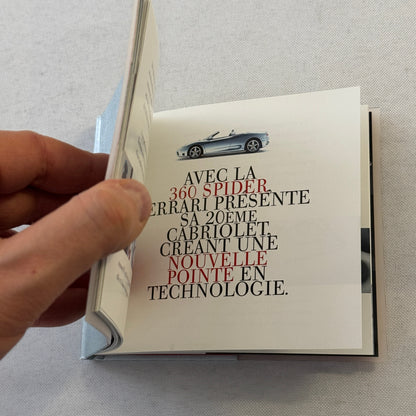 2000 Ferrari Press Kit CD Brochure Ferrari 360 Spider 550 Maranello 456 GT
