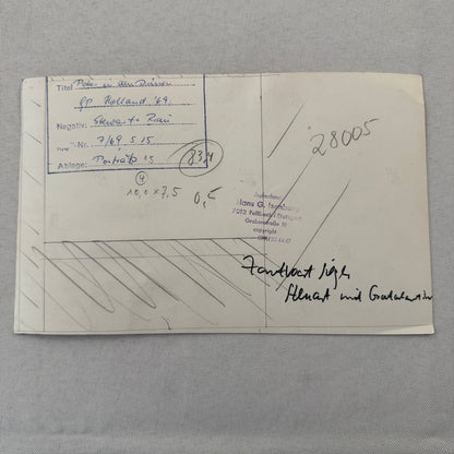 Jackie Stewart Racing Driver 1969 Dutch Grand Prix Photo Photograph Vintage