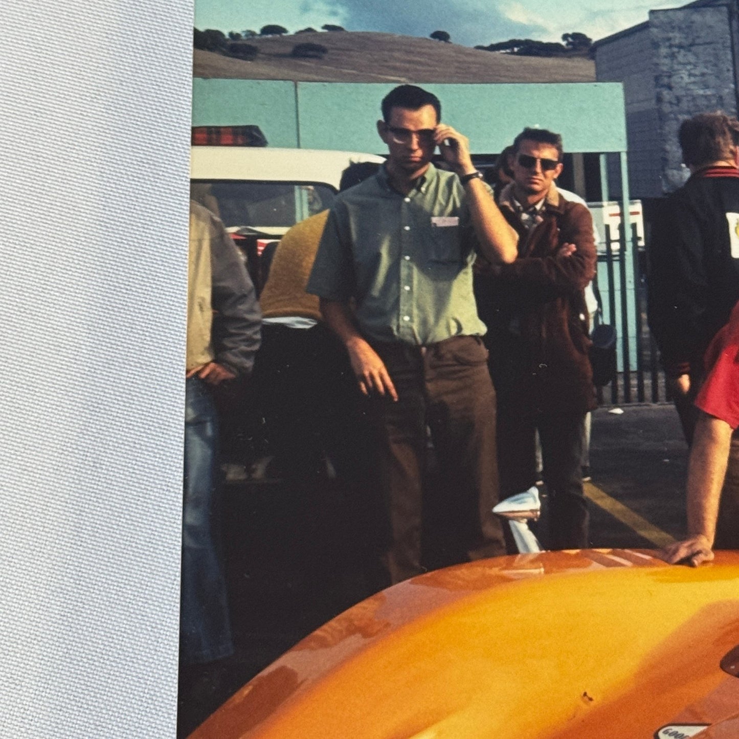 Bruce McLaren Racing Driver 1968 CanAm Laguna Seca Photo Photograph Modern Print