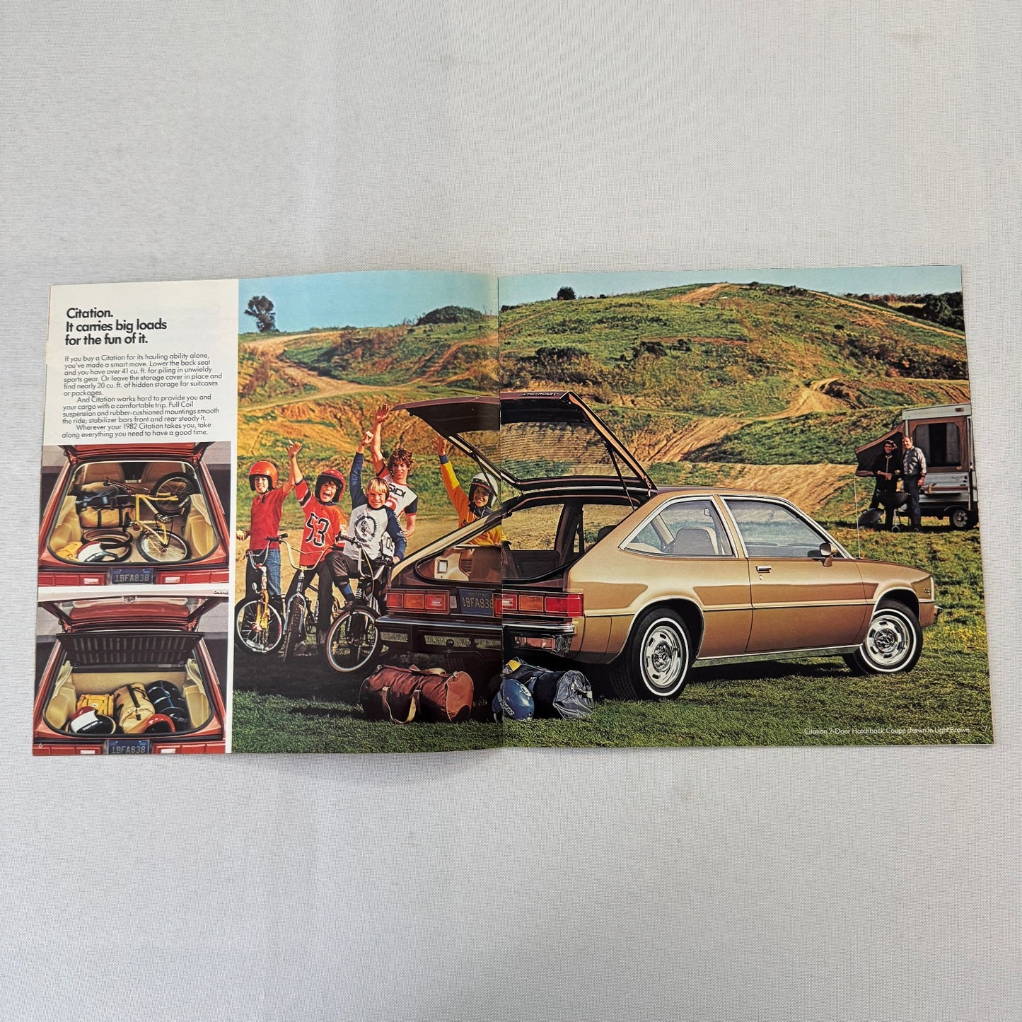 1982 Chevrolet Citation Car Sales Brochure Catalog Chevy X11 X-11