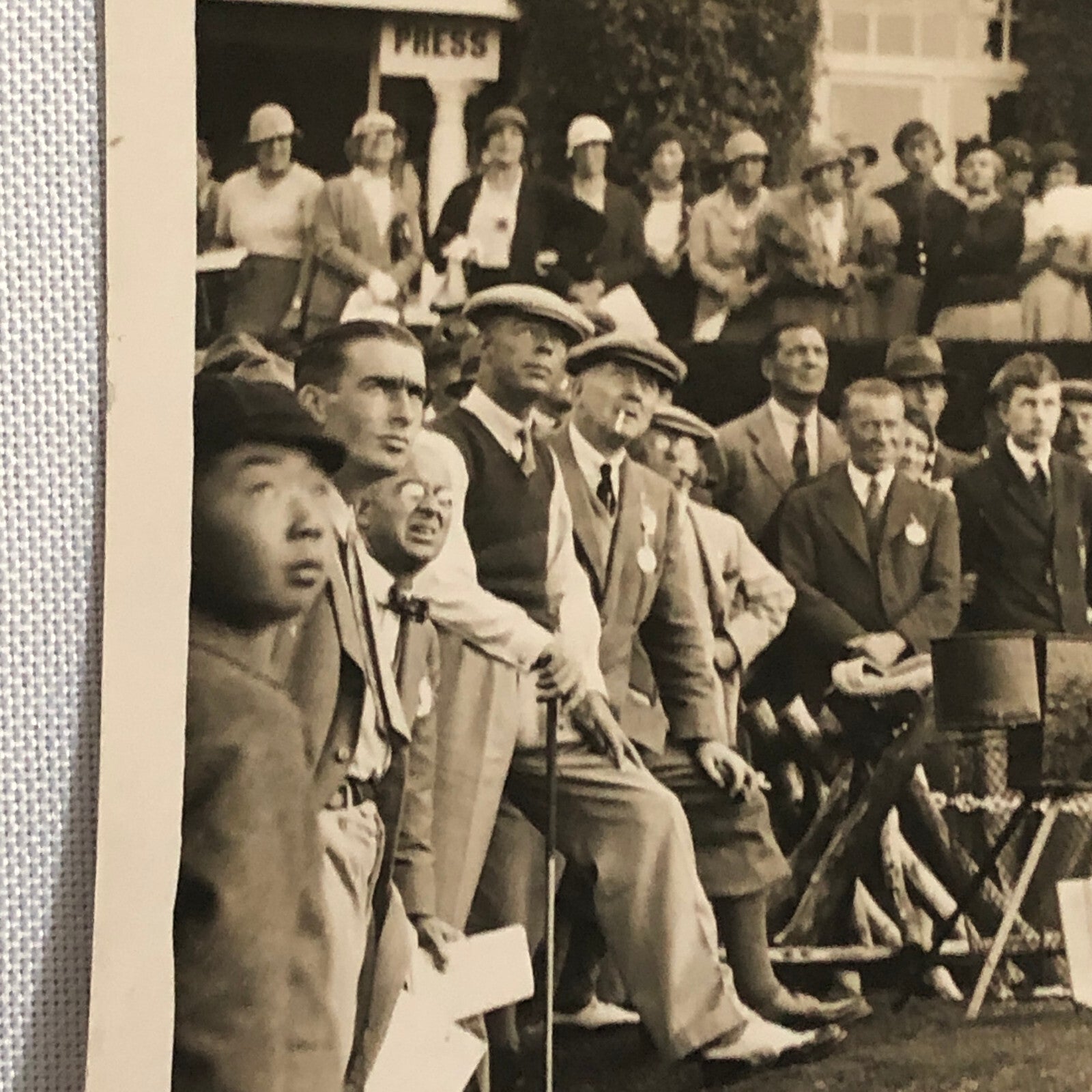 Press Photo Photograph Golf Golfer Tournament Alf Padgham Purley Downs 1933 LNA