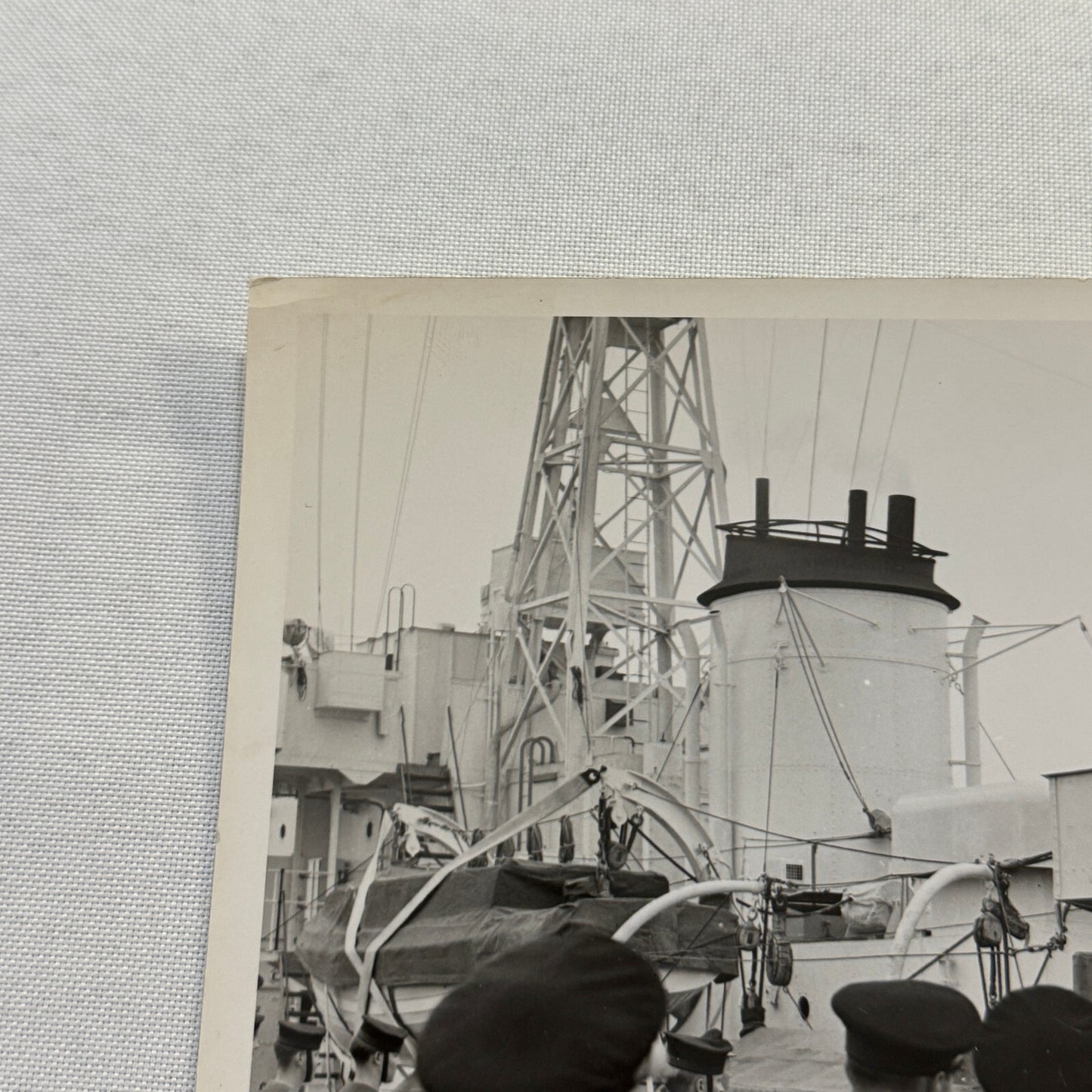 Royal Canadian Navy Press Photo Photograph Ship 1944 HMS Loch Achanalt Frigate