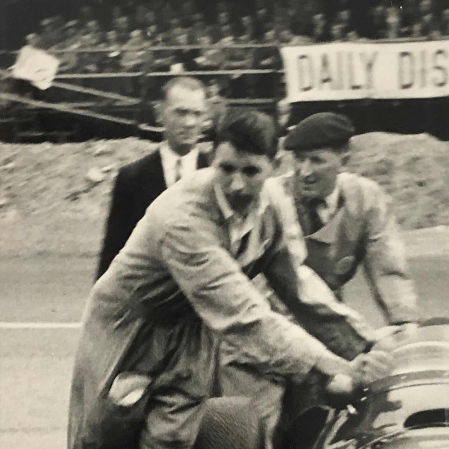 Vintage BRM Racing Car Press Photo Photograph Oulton Park 1955