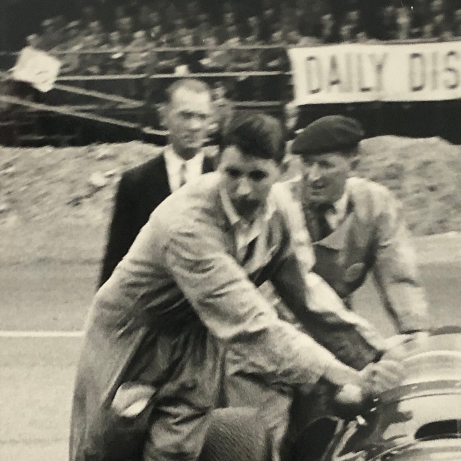Vintage BRM Racing Car Press Photo Photograph Oulton Park 1955