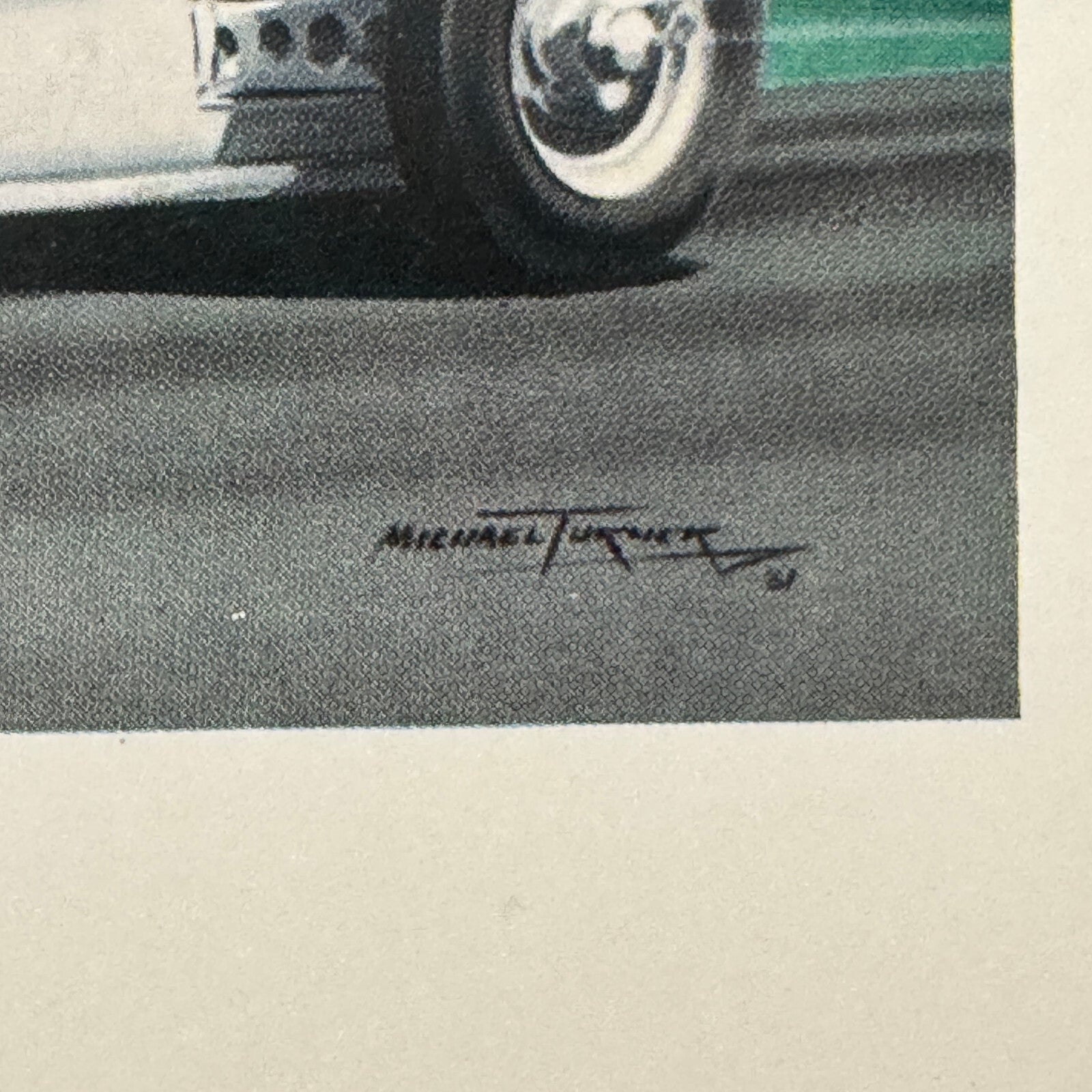 Richard Seaman 1938 German Grand Prix Mercedes Benz Racing Illustration Print