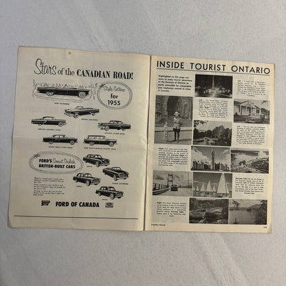 1955 Canadian Motorist Magazine General Motors Parade of Progress Futureliner +