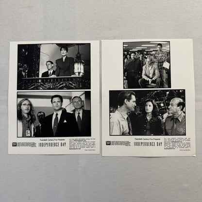 Independence Day Movie Press Publicity Photo Print Lot 2x Photograph 1996