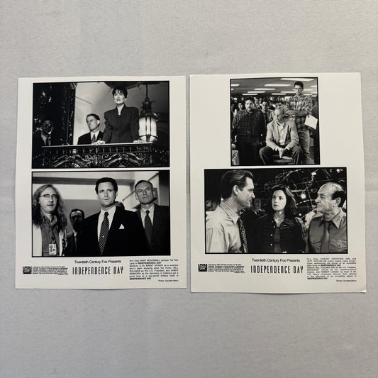 Independence Day Movie Press Publicity Photo Print Lot 2x Photograph 1996