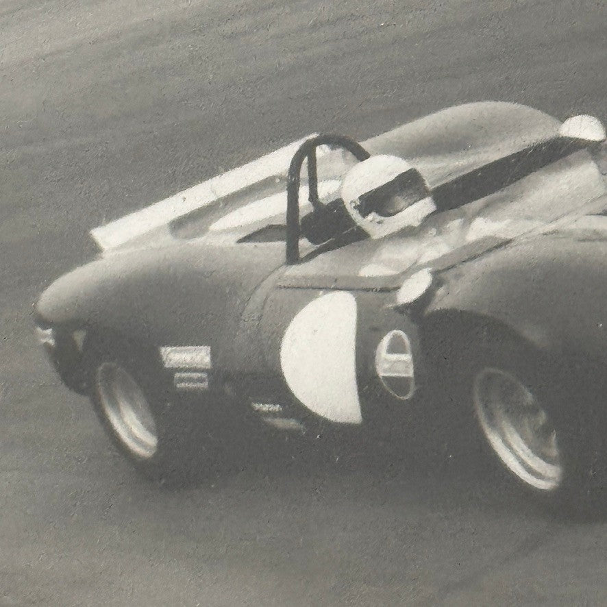 Vintage Racing Car Photo Photograph Print Chevron Car Motorsport Race