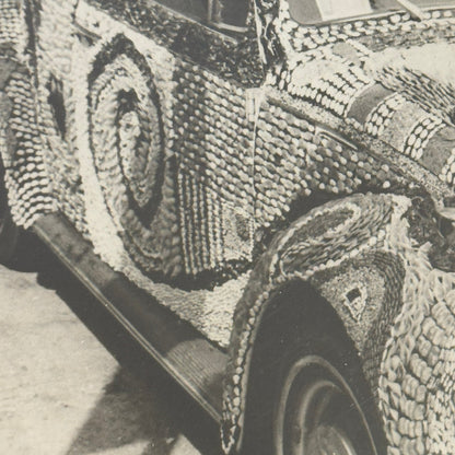 Vintage Volkswagen Beetle Art Car Lima Beans Photo Photograph Los Angeles
