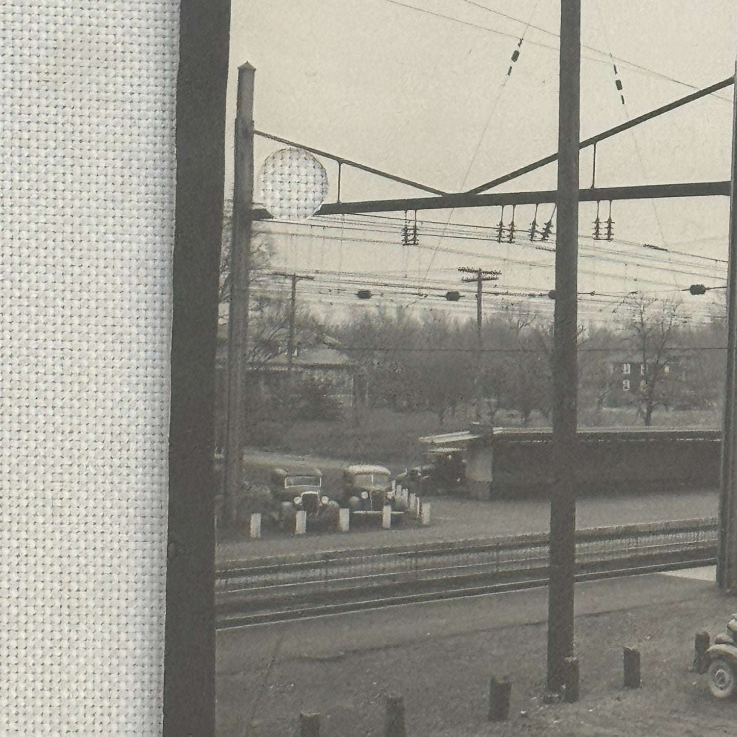 Vintage Pennsylvania Railroad Photo Contact Sheet Photograph Al Paul Lefton PRR