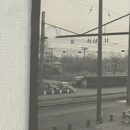 Vintage Pennsylvania Railroad Photo Contact Sheet Photograph Al Paul Lefton PRR
