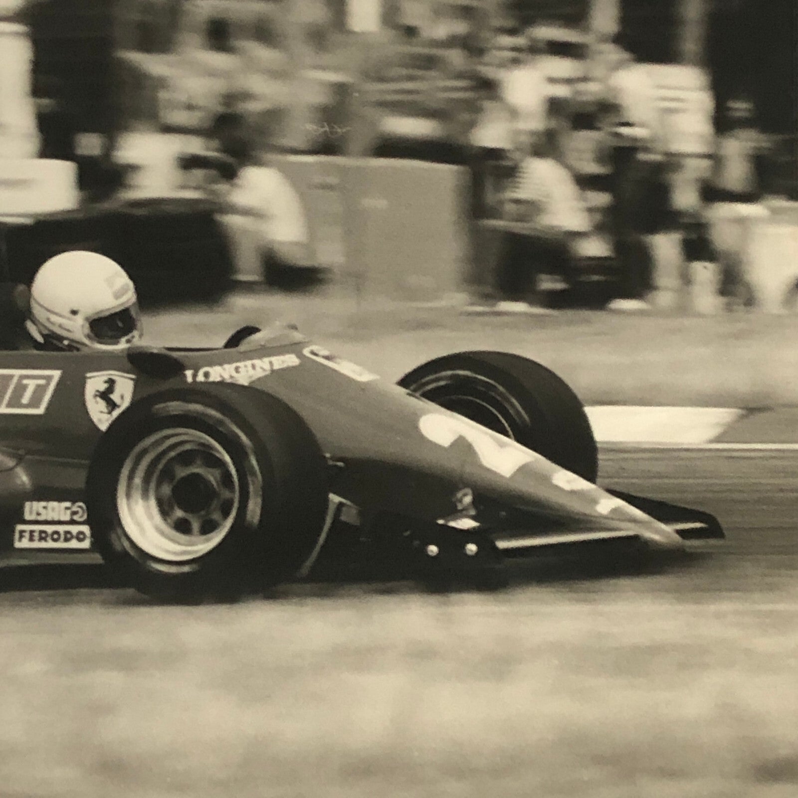 Ferrari F1 Formula One Car Racing Photo Photograph Print Fiat