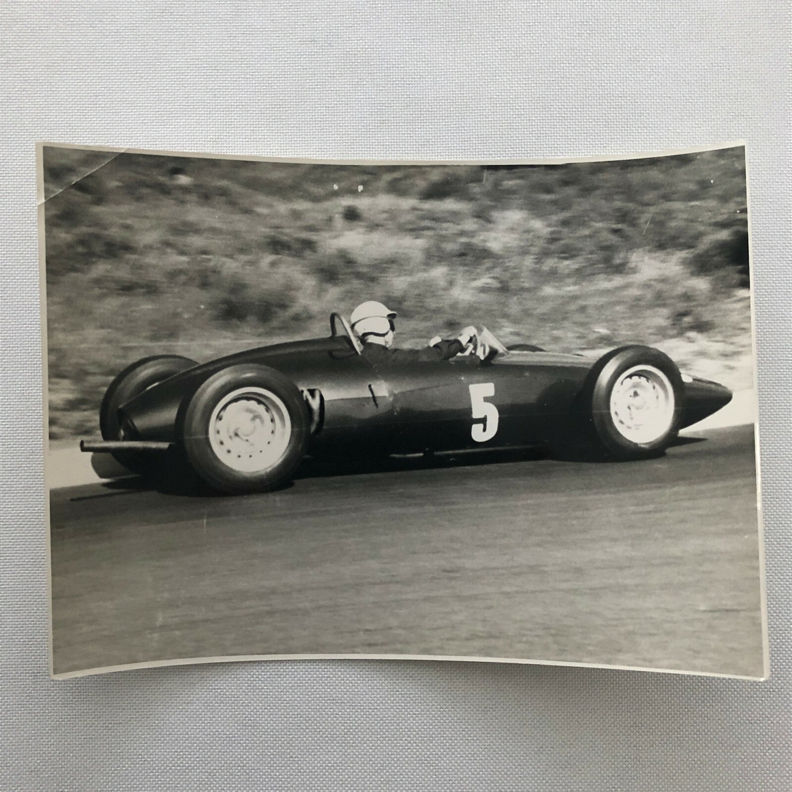 Vintage Grand Prix Racing Car Photo Photograph Print 