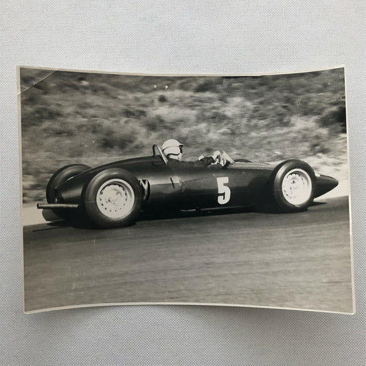 Vintage Grand Prix Racing Car Photo Photograph Print 
