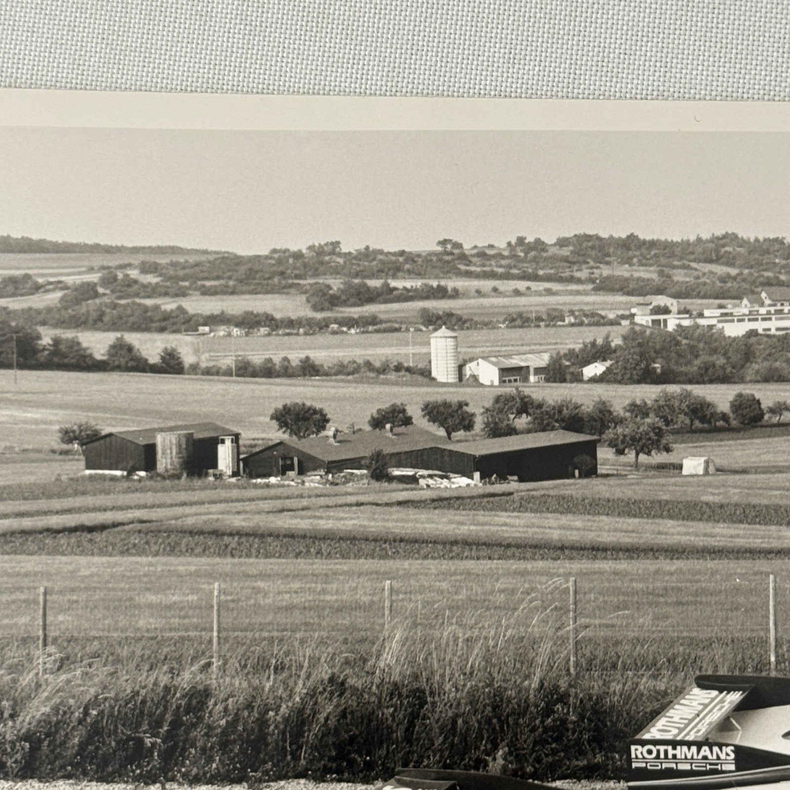 Porsche Rothmans Racing Race Car Photo Photograph Print Vintage Porsche 956 962