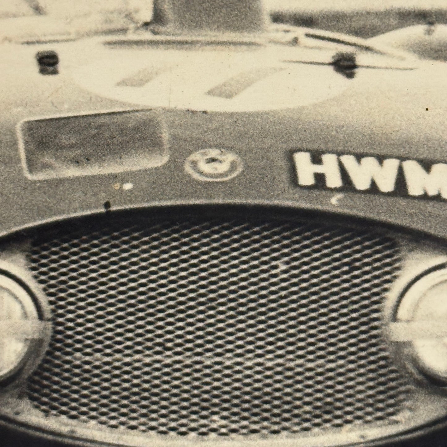 Vintage Racing Photo Goodwood BARC Race 1956 HWM 1 Jaguar Noel Cunningham Reid