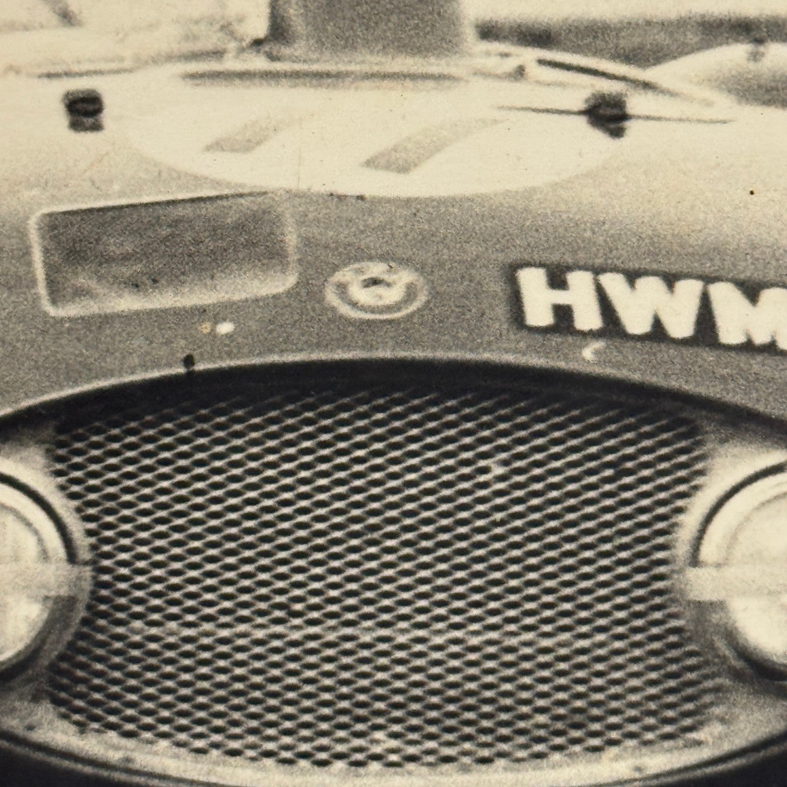 Vintage Racing Photo Goodwood BARC Race 1956 HWM 1 Jaguar Noel Cunningham Reid