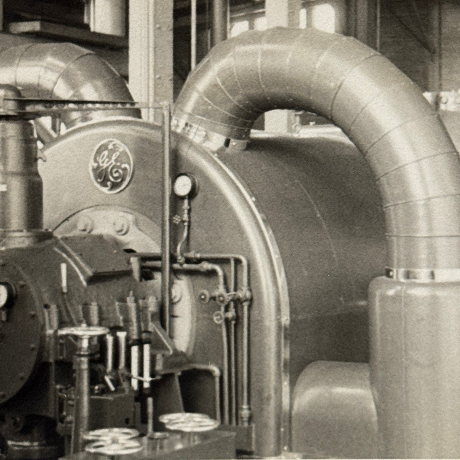 Vintage Photo Lot Dayton Ohio GE General Electric Power Plant Equipment 1938