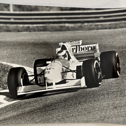 Mika Hakkinen Marlboro McLaren Mercedes Racing Driver Photo Photograph 1995