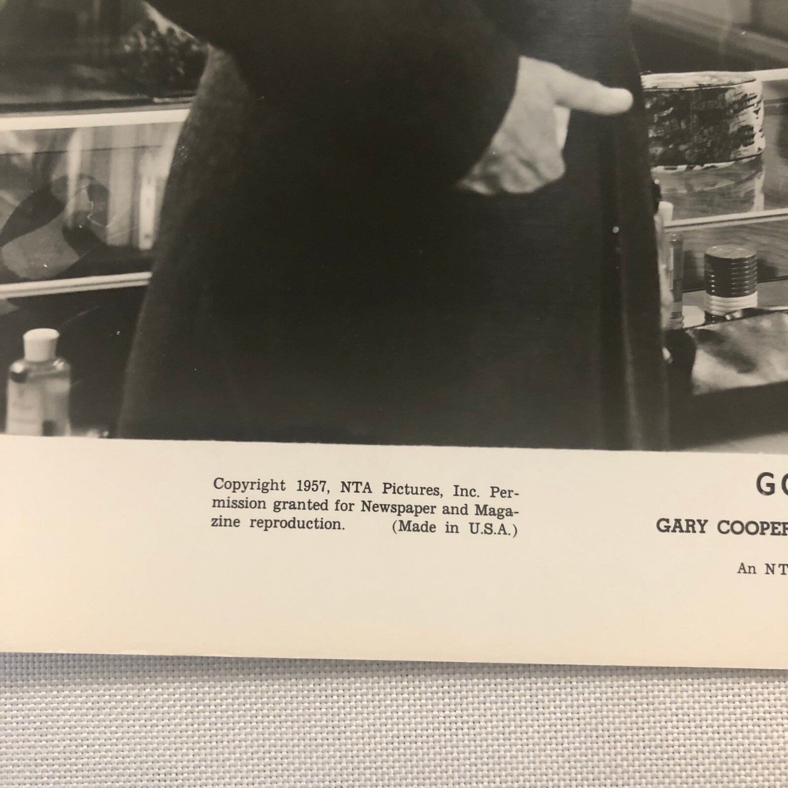 Actor Gary Cooper Photo Photograph Movie Still Good Sam