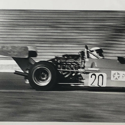 Vintage 1976 Formula 2 F2 Hockenheim Racing Photo Photograph Chevron Chrysler 
