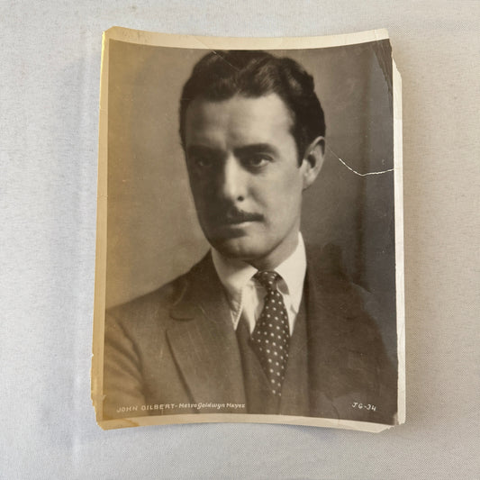 Vintage Movie Press Photo Photograph Actor John Gilbert MGM Metro Goldwyn Mayer