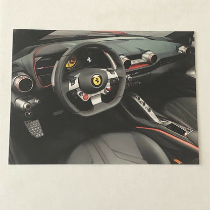 Ferrari 812 Superfast Car Factory Photo Lot of 6 