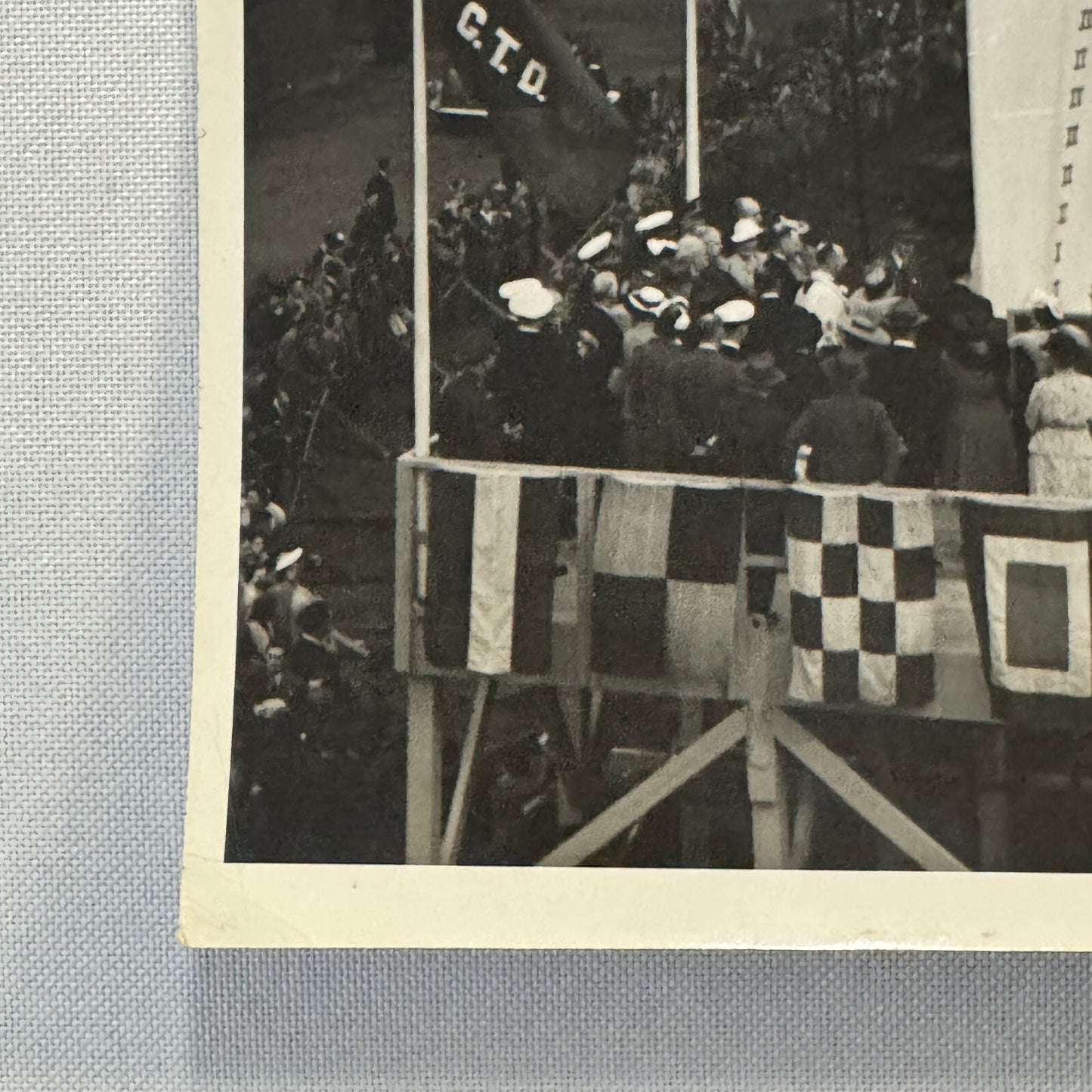 Vintage Boat Ship Photo Photograph Print Lauzon
