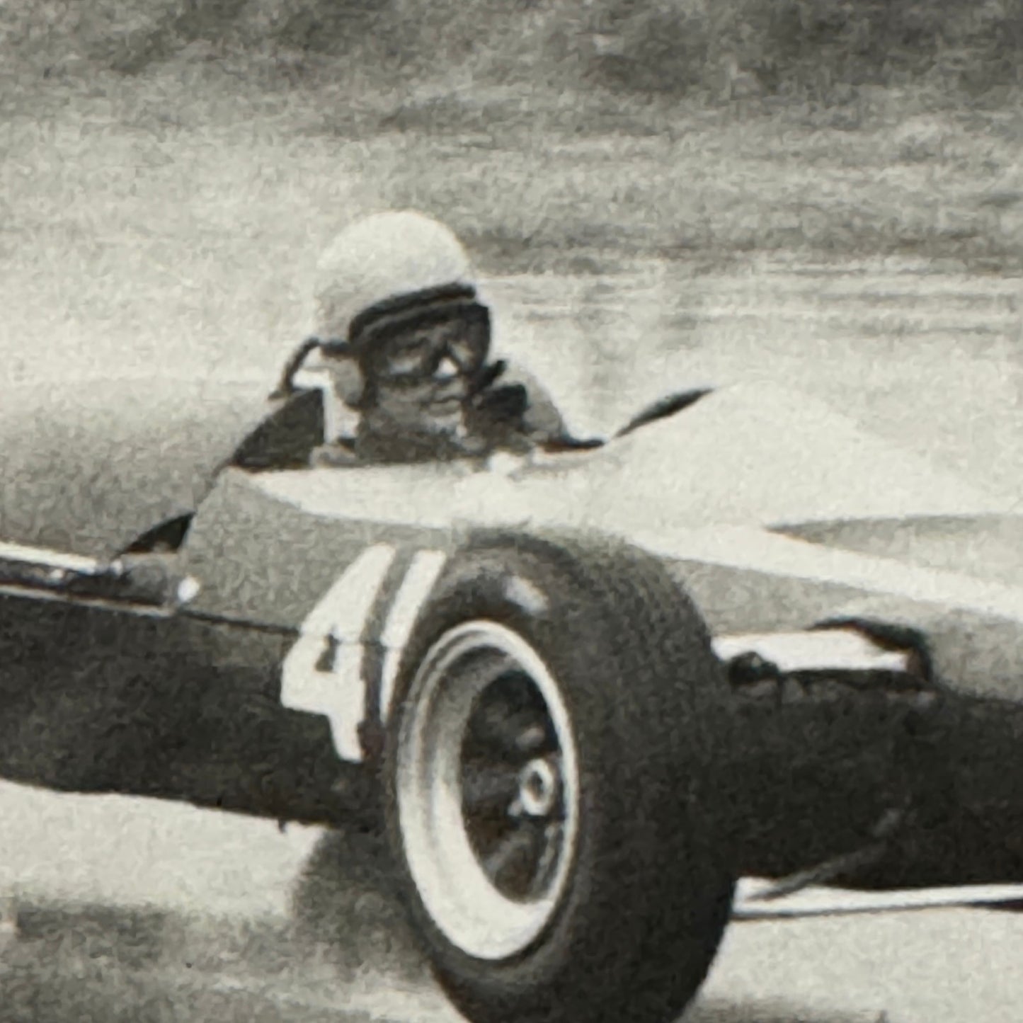 Vintage Racing Photo Photograph Cooper BMC Car BARC Silverstone Race